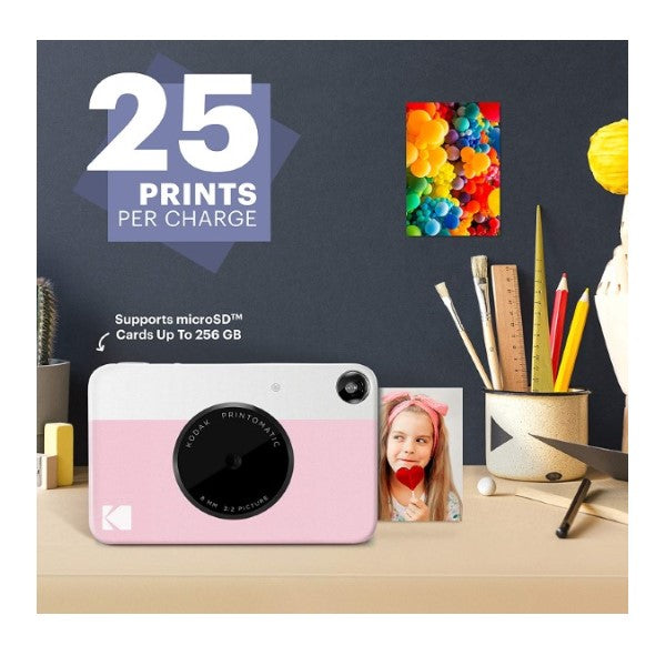 Instant camera Kodak Printomatic Pink (Refurbished D)