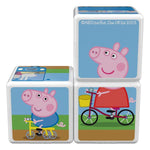 Set de construcción Geomag Magicube Peppa Pig (3 uds)