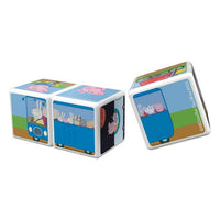 Set de construcción Geomag Magicube Peppa Pig (3 uds)