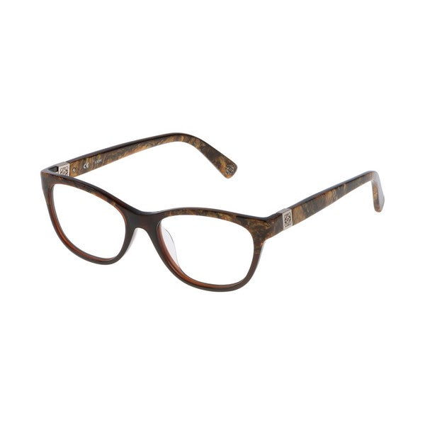 Ladies'Spectacle frame Loewe VLW919500NKS Brown (ø 50 mm)