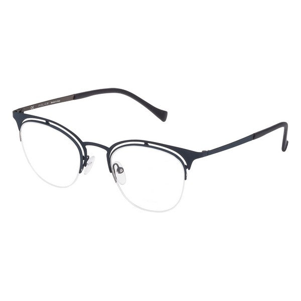 Montura de Gafas Hombre Police VPL263490C07 Azul (ø 49 mm)