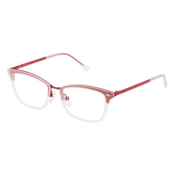 Ladies'Spectacle frame Police VPL2845107L2 Red (ø 51 mm)