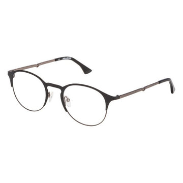 Men'Spectacle frame Zadig & Voltaire VZV082500K59 Black (ø 50 mm)