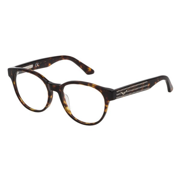 Ladies'Spectacle frame Zadig & Voltaire VZV120S500743 Yellow Brown (ø 50 mm)