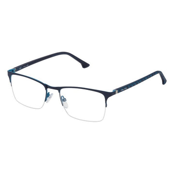 Men'Spectacle frame Police VPL3975408KA Blue (ø 54 mm)