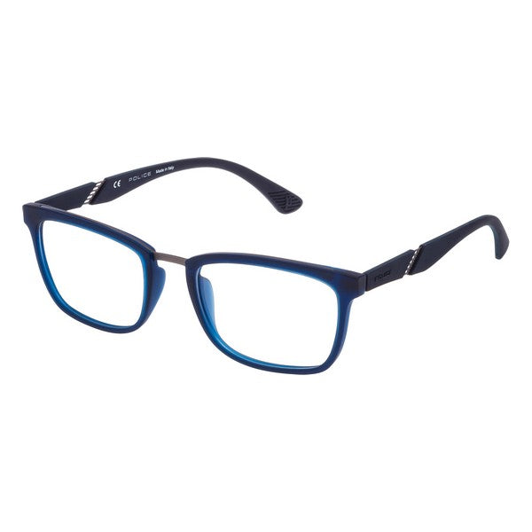 Men'Spectacle frame Police VPL3905306C9 Blue (ø 53 mm)