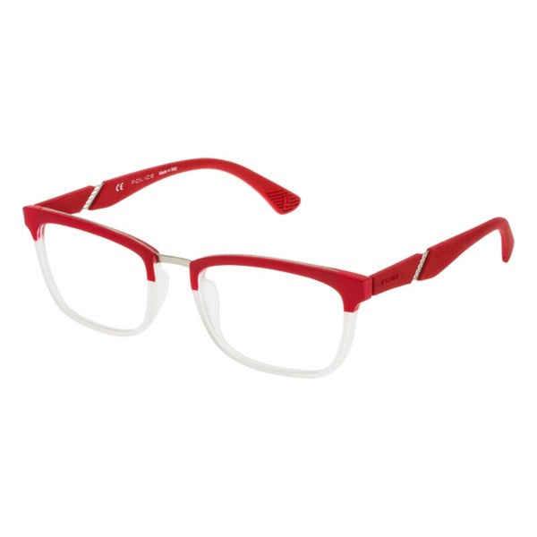 Men'Spectacle frame Police VPL3905307BM Red Crystal (ø 53 mm)