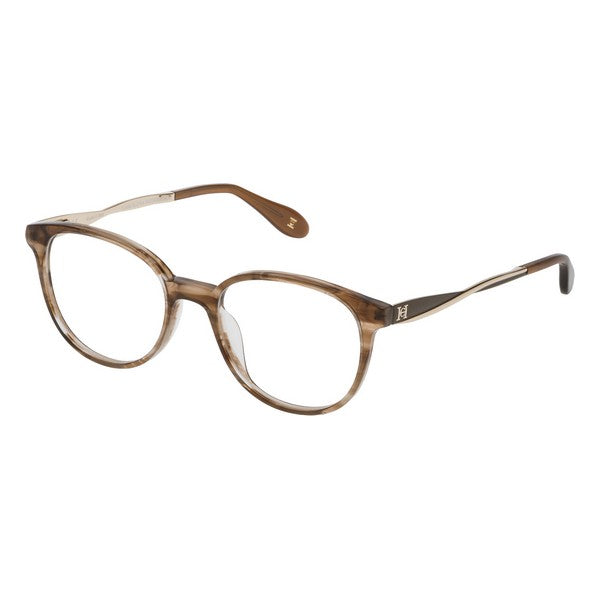 Ladies'Spectacle frame Carolina Herrera VHN580M5009BK Brown Beige (ø 50 mm)