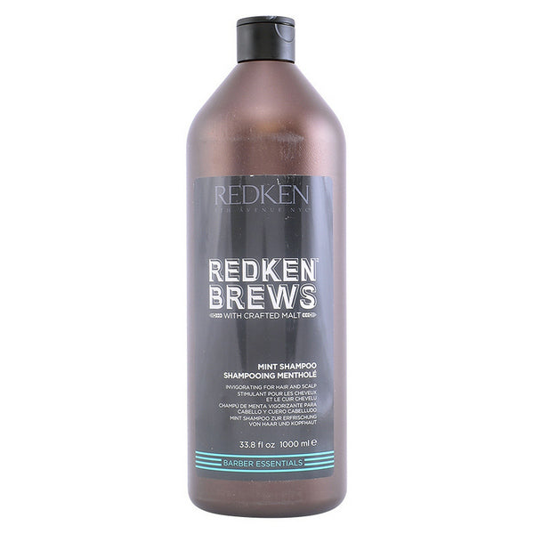 Mint Shampoo Brews Redken