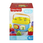 Basket with Building Blocks Mattel 10 pcs (6+ months)