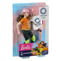 Doll Barbie Skateboarder Mattel