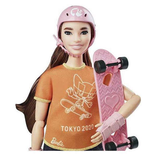 Doll Barbie Skateboarder Mattel