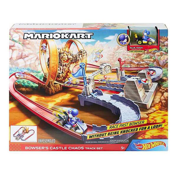 Pista Lanzador Mario Kart Hot Wheels