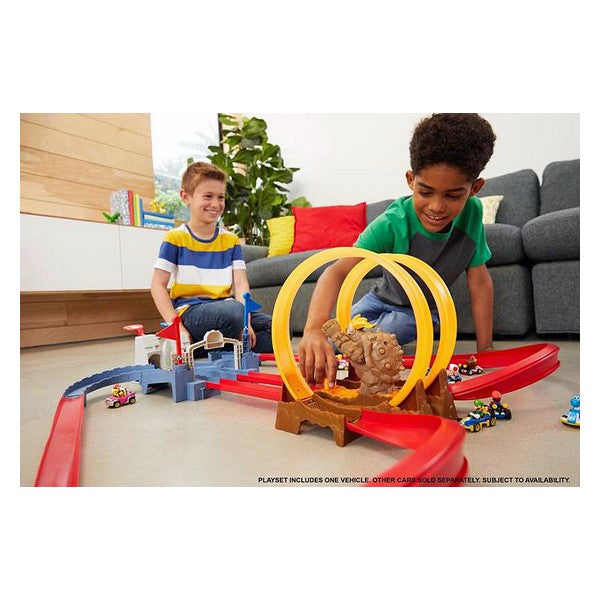 Pista Lanzador Mario Kart Hot Wheels