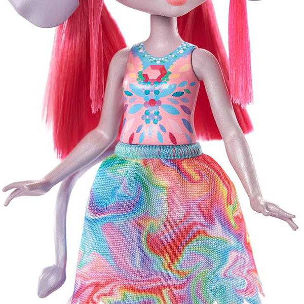 Doll with Pet Mattel Enchantimals Sunny Savanna Esmeralda 15 cm