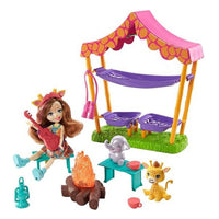 Playset Enchantimals Mattel Savanna Sleepover