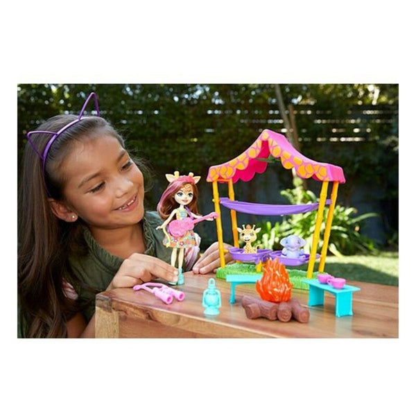 Playset Enchantimals Mattel Savanna Sleepover