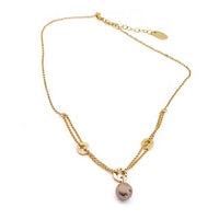 Ladies'Necklace Folli Follie 3N7S063YB (30 cm)