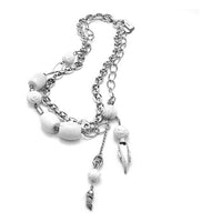 Ladies'Necklace Folli Follie 2N9F028W (45 cm)