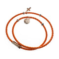 Pulsera Folli Follie 1B14F058O Naranja (17 cm)