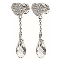 Ladies'Earrings Folli Follie 3E14F031C (4 cm)