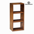 3-tier bookshelf - Serious Line Collection by Craftenwood