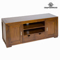 TV Table Mindi wood (130 x 45 x 55 cm) - Chocolate Collection by Craftenwood