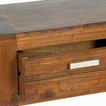 Hall Table with 2 Drawers Ohio Mindi wood (100 x 30 x 76 cm) - Be Yourself Collection by Craftenwood