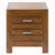 Nightstand Mindi wood (50 x 38 x 54 cm) - Be Yourself Collection by Craftenwood