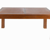 Expandable table Mindi wood (160 x 90 x 78 cm) - Nogal Collection by Craftenwood