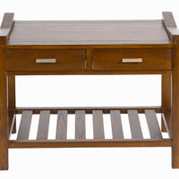 Bench - Franklin Collection Brown Mindi wood