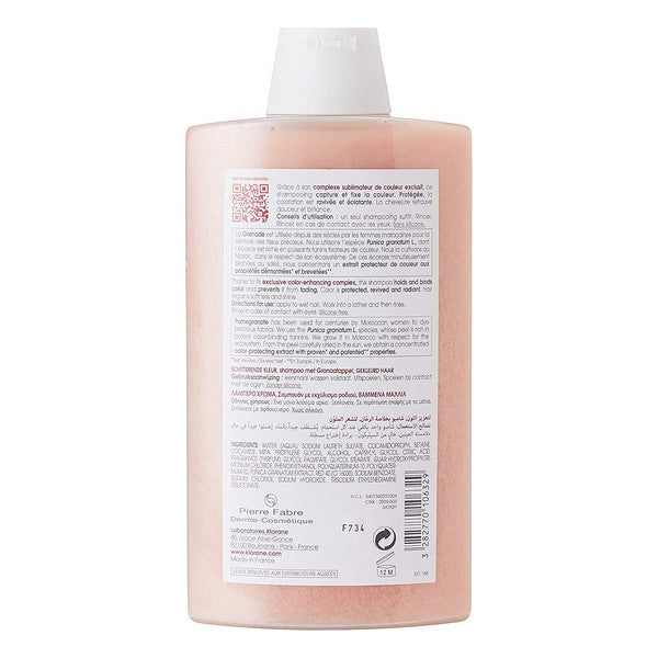 Shampoo Colour Reinforcement Klorane Pomegranate (400 ml)