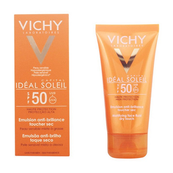 Facial Sun Cream Ideal Soleil Vichy Spf 50 (50 ml)