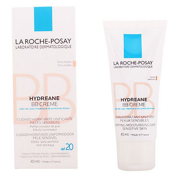 Make-up Effect Hydrating Cream La Roche Posay Hydreane Light Tone Spf 20 (40 ml)