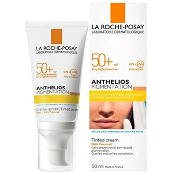 Facial Sun Cream Anthelios Pigmentation La Roche Posay Spf 50+ (50 ml)