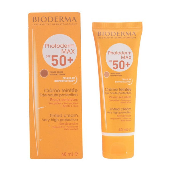 Sun Block Photoderm Max Teintée Bioderma Spf 50 (40 ml)