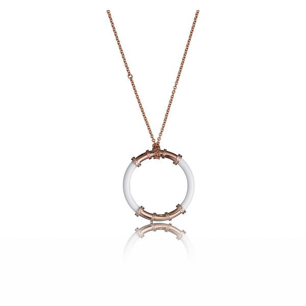 Ladies' Pendant Time Force TS5136CR (45 cm)