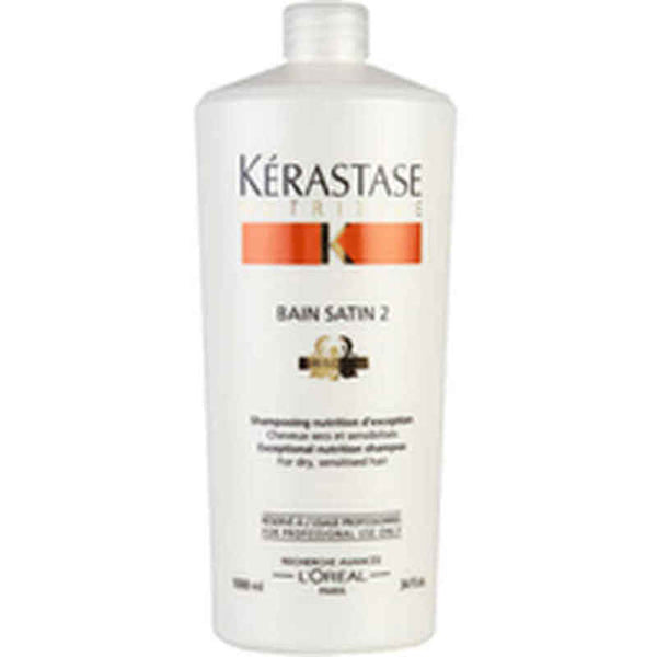 Nourishing Shampoo   Kerastase Nutritive Bain Satin 2       (1000 ml) (1L)