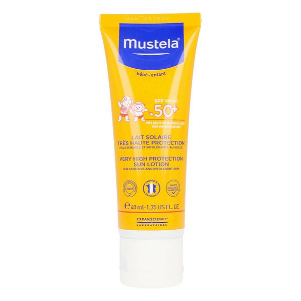 Sun Lotion Bébé Sol Mustela Spf 50+ (40 ml)