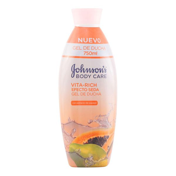 Papaya Dry Skin Shower Gel Vita-rich Johnson's 110501