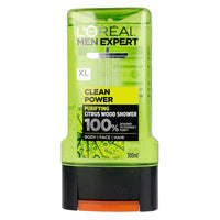 Gel de Ducha Clean Power L'Oreal Make Up (300 ml)