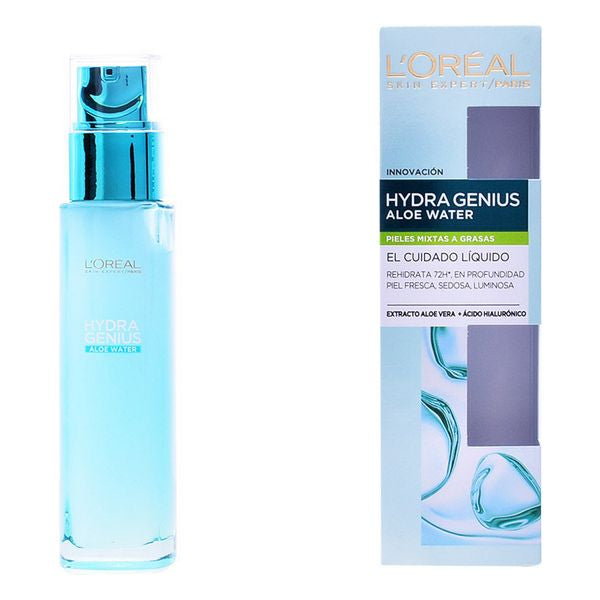 Moisturising and Revitalising Lotion Hydra Genius Aloe Water L'Oreal Make Up