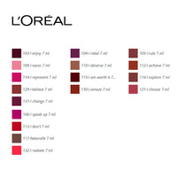 Lipstick Rouge Signature L'Oreal Make Up (7 ml)