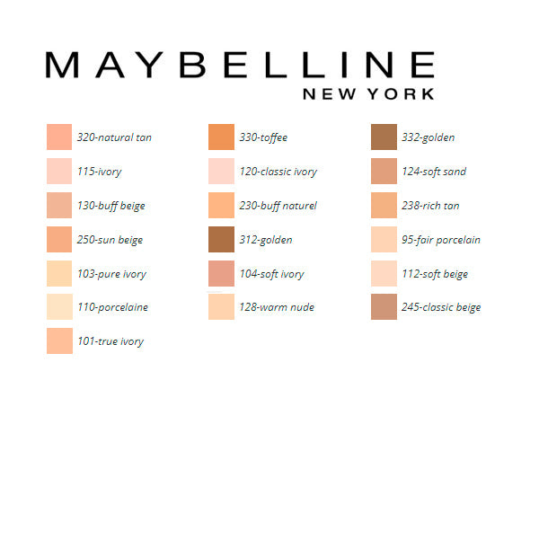 Base de Maquillaje Líquida Fit Me! Maybelline (30ml)