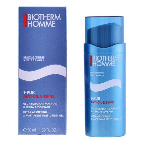 Moisturising Gel T-Pur Biotherm Homme (50 ml)