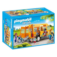 Autobús City Life Escuela Playmobil 9419 (13 uds)