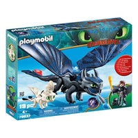 Playset Hiccup and Toothless Playmobil 70037 (19 pcs) (Refurbished D)