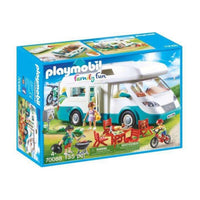 Playset Playmobil Family Fun Summer Caravan (135 pcs) (Refurbished A+)