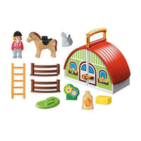 Playset 1.2.3 My First Farm Playmobil 70180 (11 pcs)