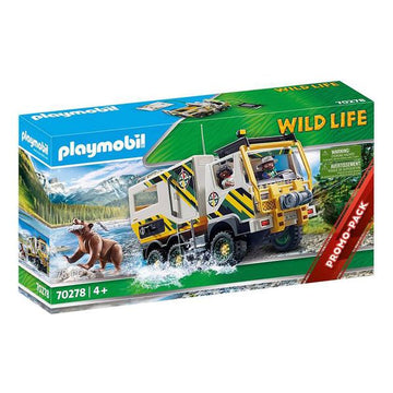 Vehicle Playset Playmobil Wild Life Adventures